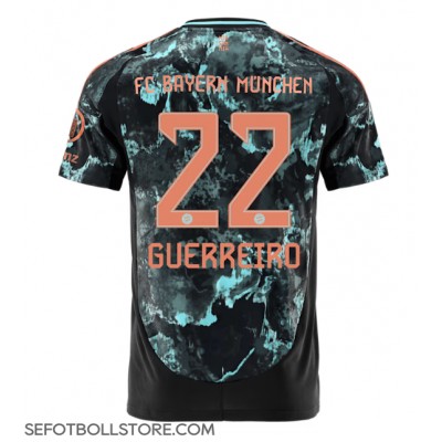 Bayern Munich Raphael Guerreiro #22 Replika Bortatröja 2024-25 Kortärmad Bayern Munich Raphael Guerreiro #22 Replika Bortatröja 2024-25 Kortärmad
